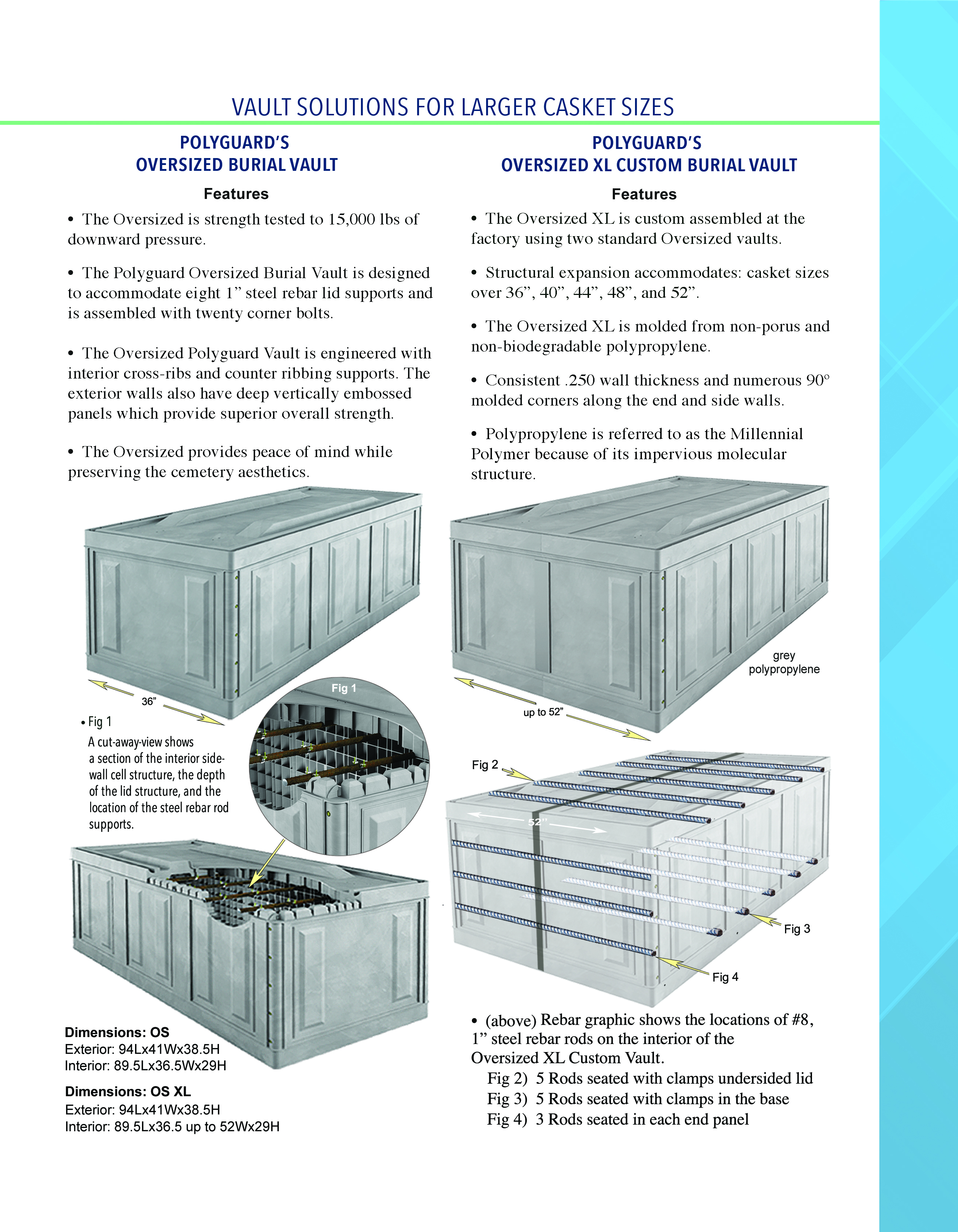 Oversized Vaults Features